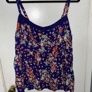 Torrid Floral babydoll style top